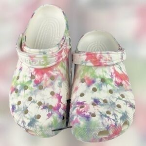 Crocs - ‘Pastel Dyed’ Classic Clog. SZ: 9,10. NWT Firm! No offers!